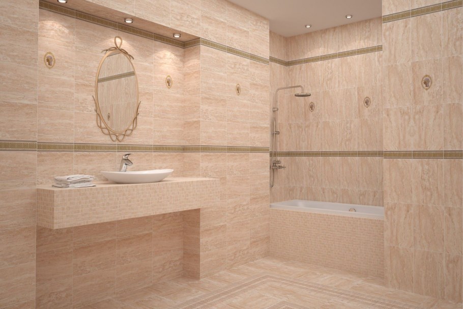 Travertin Fontana di Trevi плитка