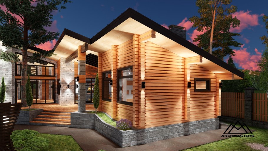 Отделка комнаты отдыха в бане