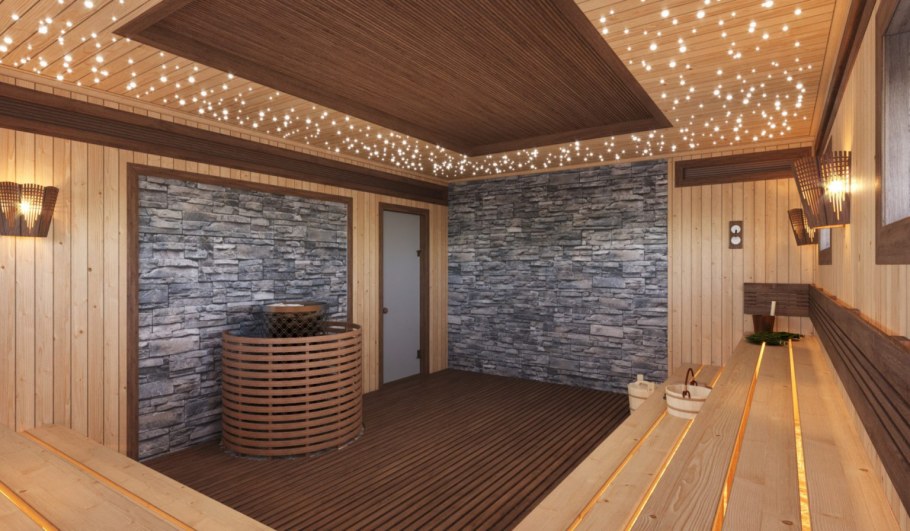 Сауна в частном доме проекты