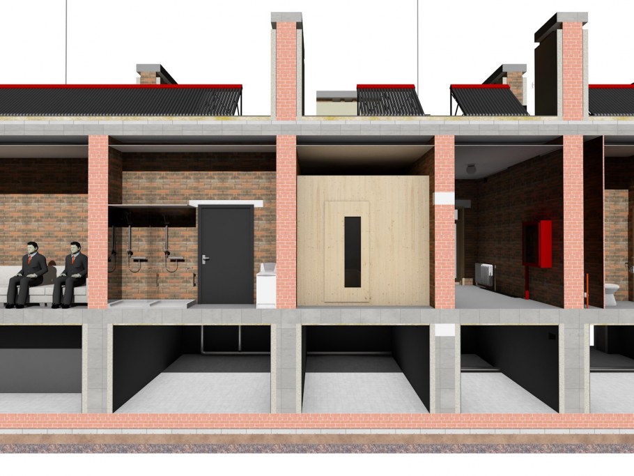 Интерьер бани