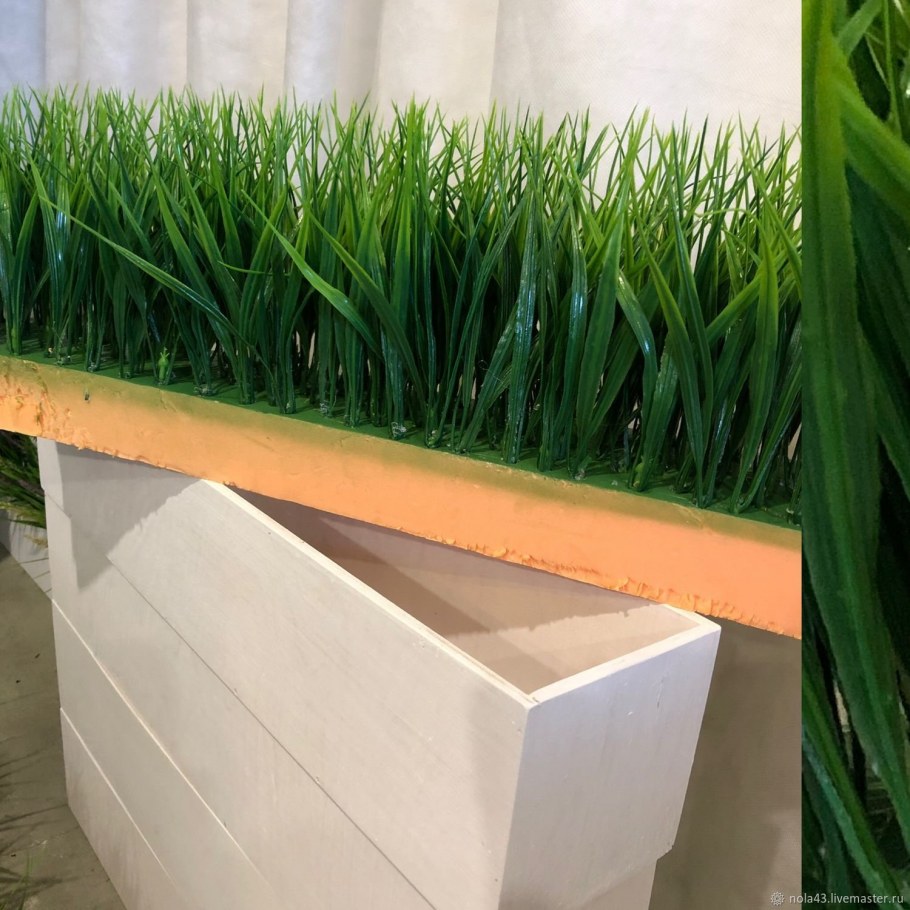 Искусственная трава в интерьере