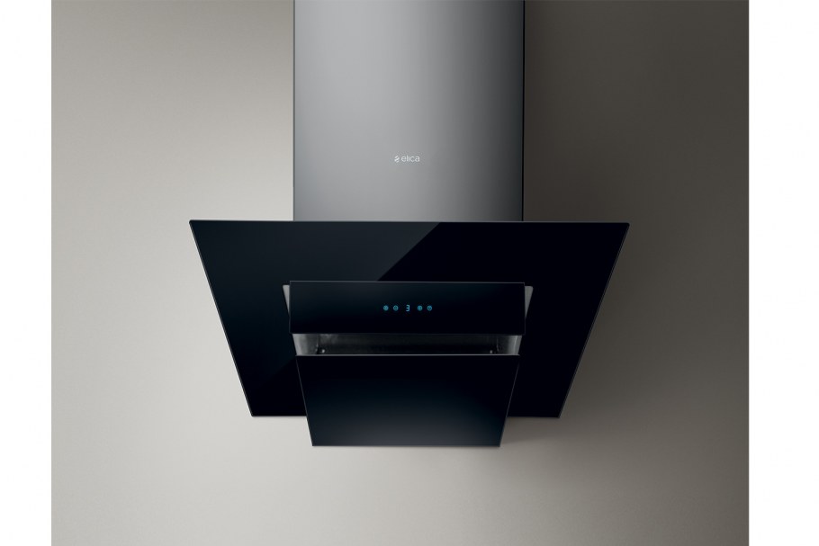 Каминная вытяжка Elica class 90/a/IX/BL