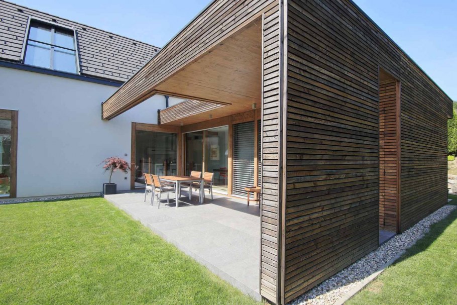 Плоская односкатная крыша