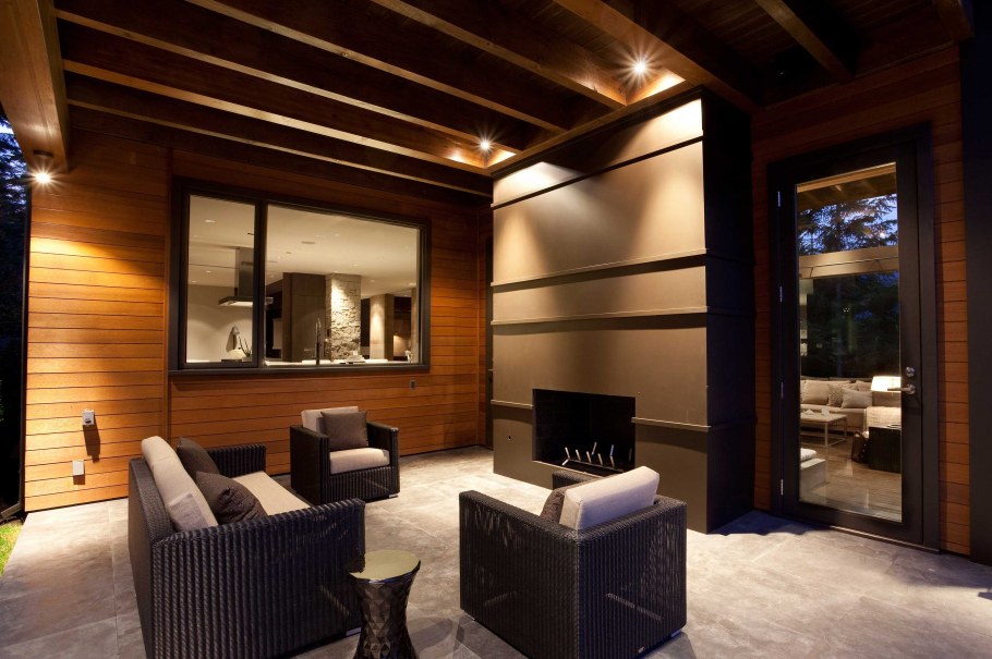 Вертикальная вагонка в барнхаусе интерьер