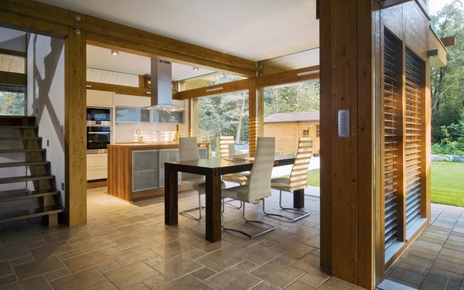 Современный фахверк интерьер