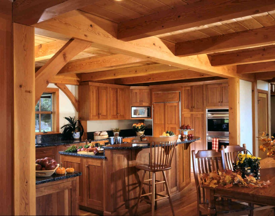 Тимбер фрейм дом