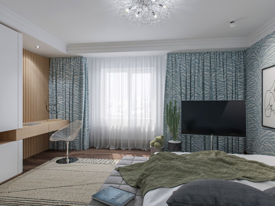 Фасад гипсокартон Гостевая комната