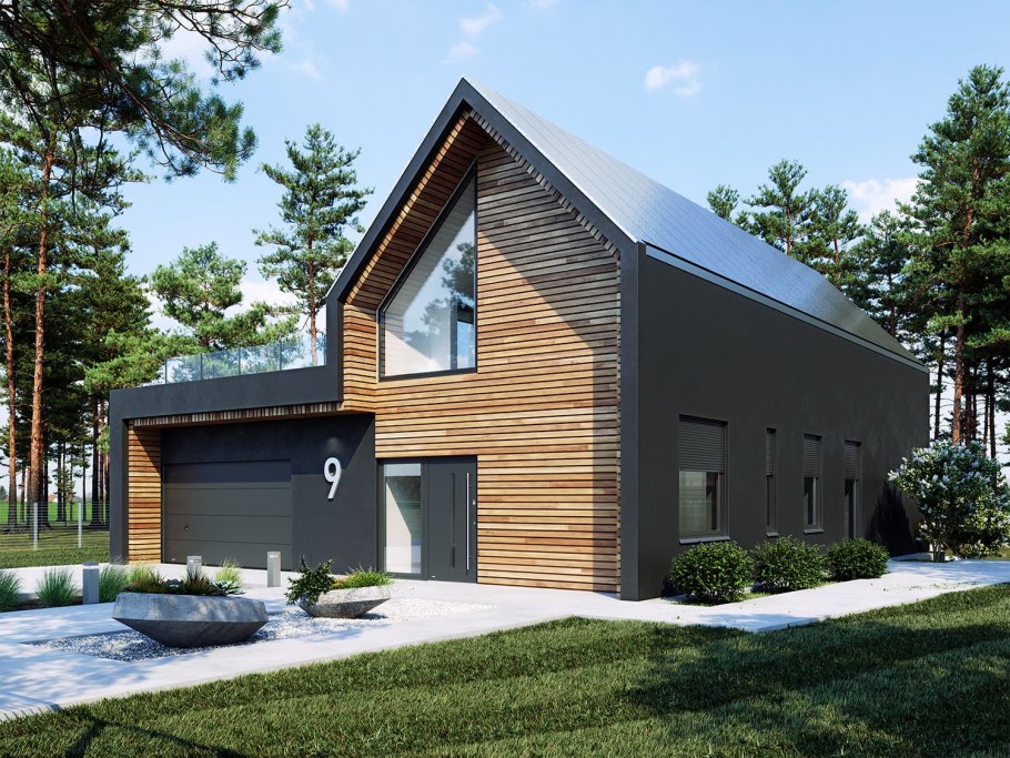 Барнхаус стиль в архитектуре