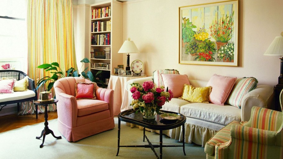 Оранжевый в интерьере сочетания