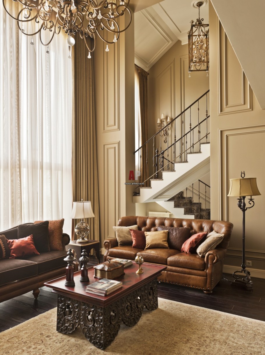 Американский стиль в интерьере