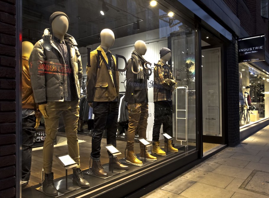 Лондон магазины одежды