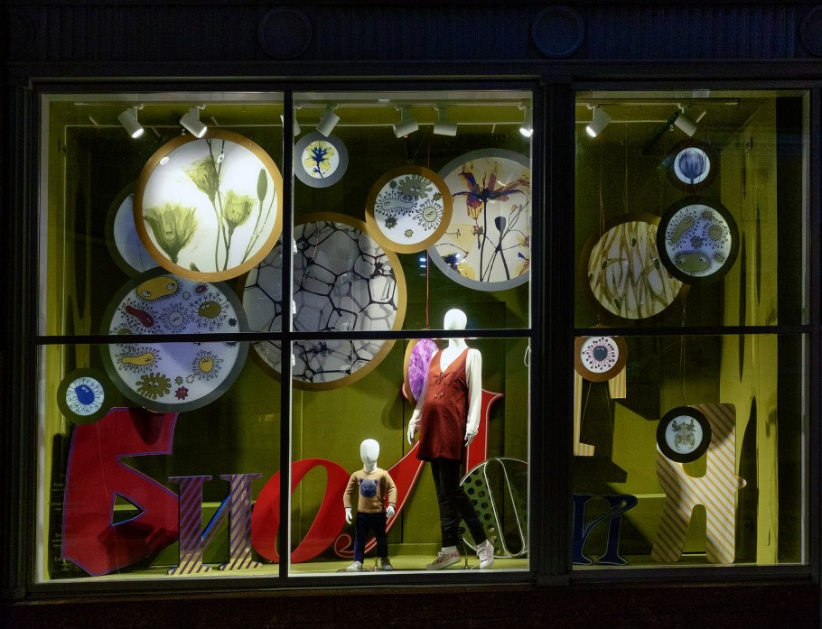 Яркие витрины магазинов