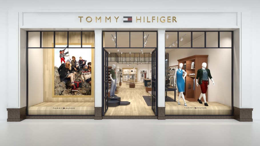 Магазин Томми Хилфигер в США