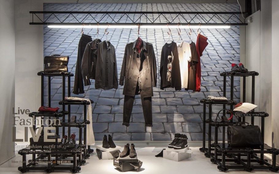 Витрина в стиле лофт