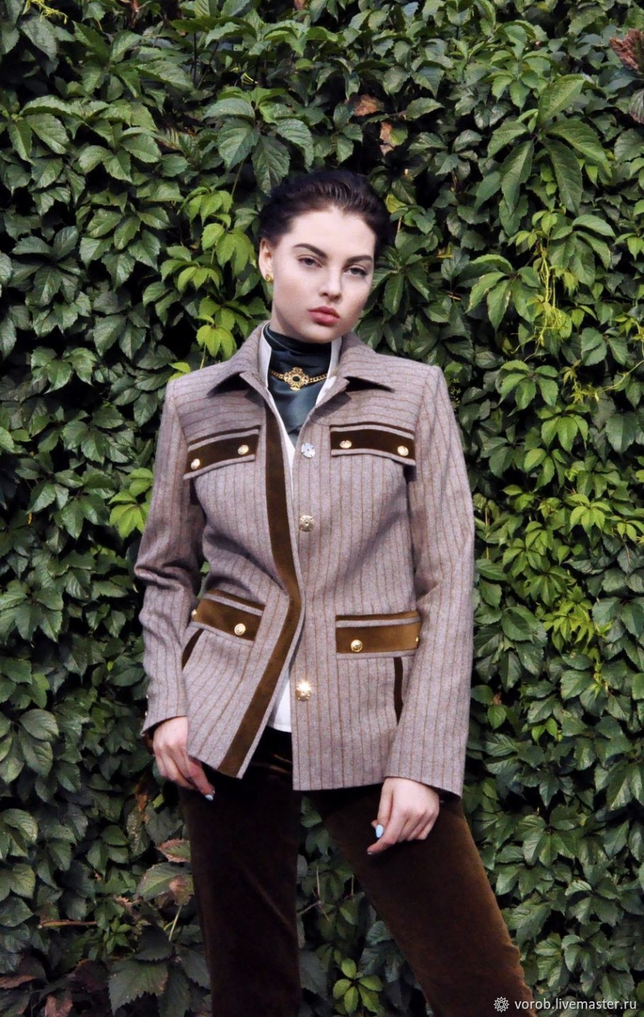 Жакет next в стиле милитари