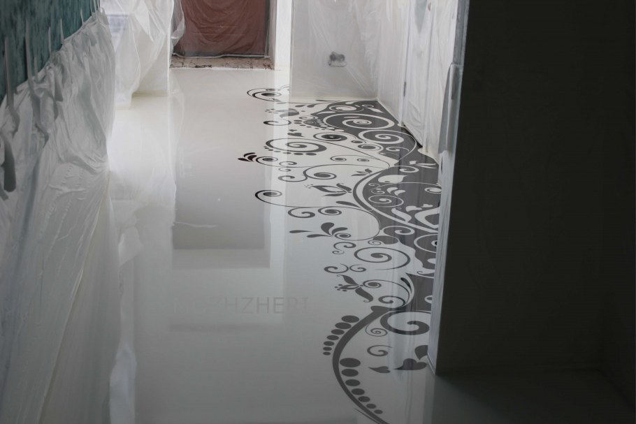 Декоративный полимерный наливной пол