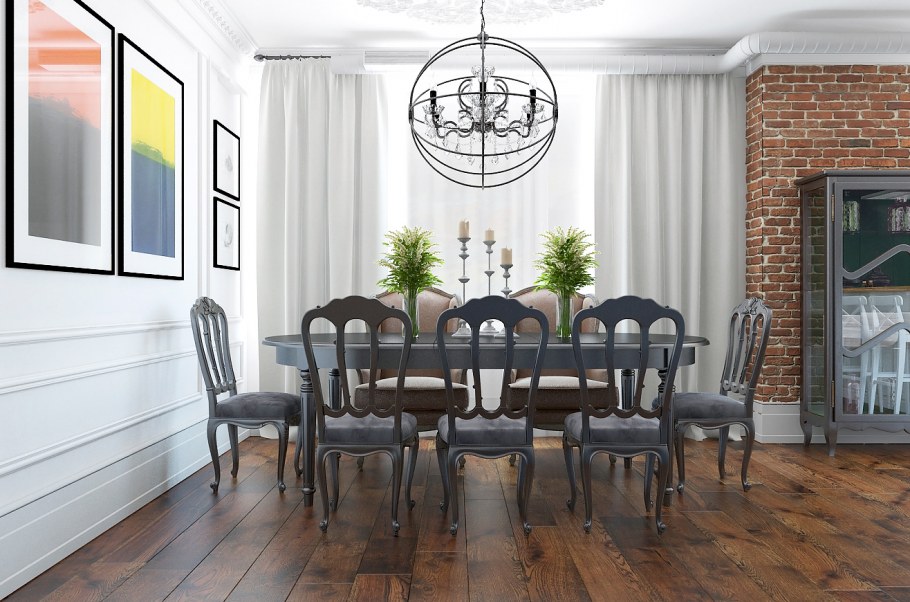 Лофт и Неоклассика в интерьере