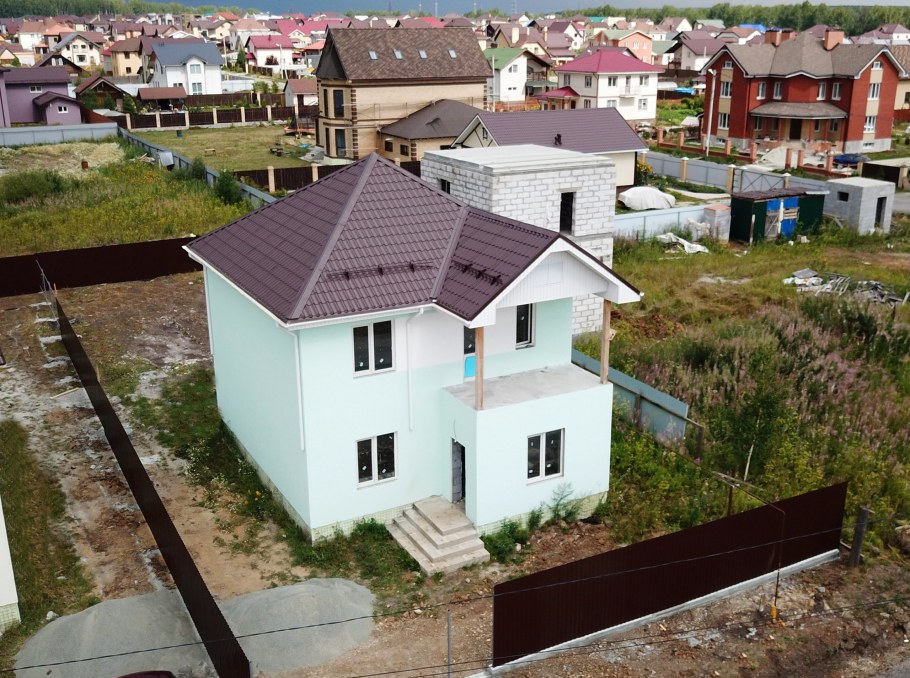 Коттеджный поселок мельница сгорел дом