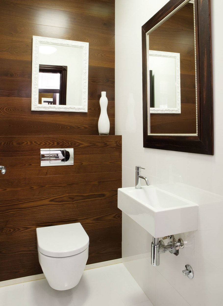 Ванная комната плитка под дерево