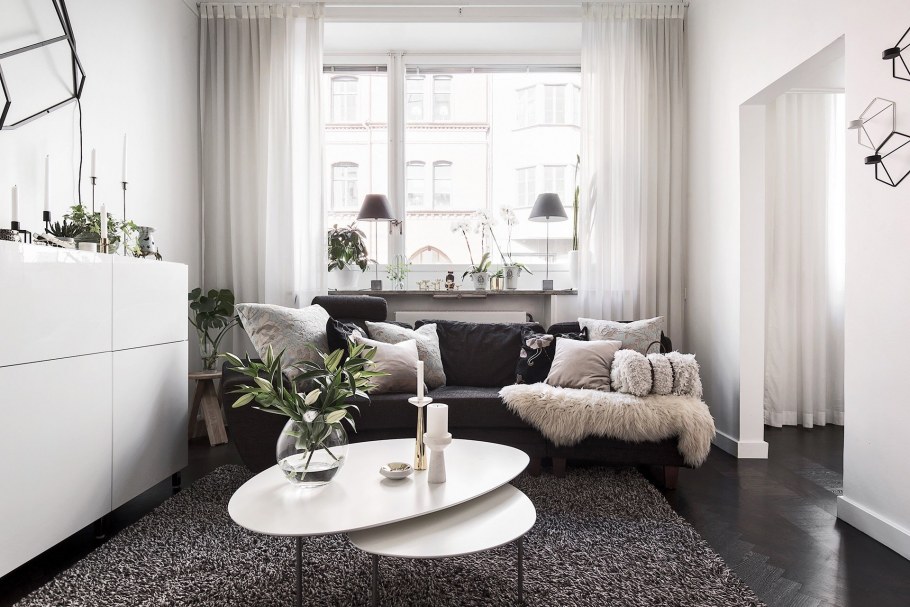 Белый интерьер