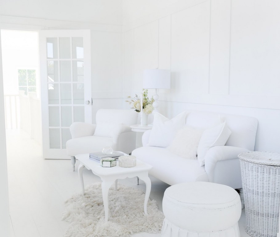 Вся квартира в белых тонах