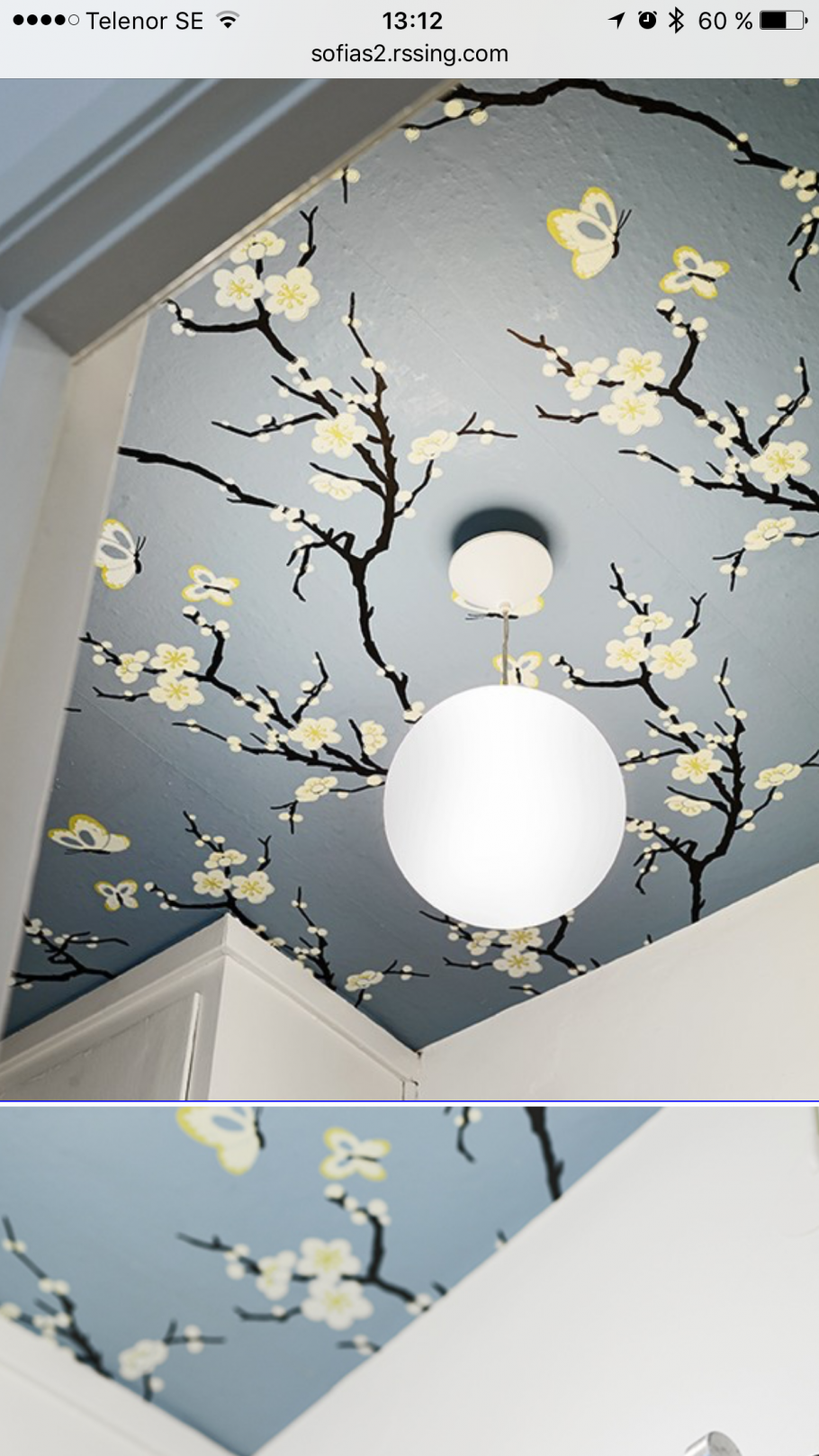 Декор потолка