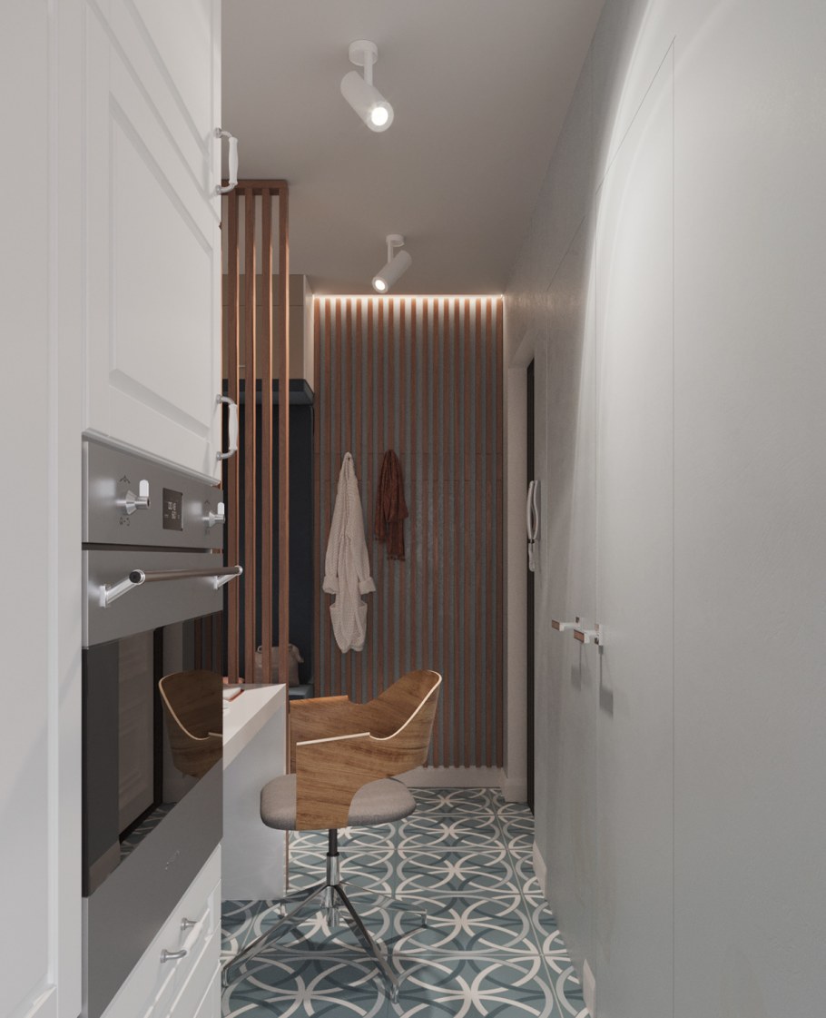 Прихожая между комнатами