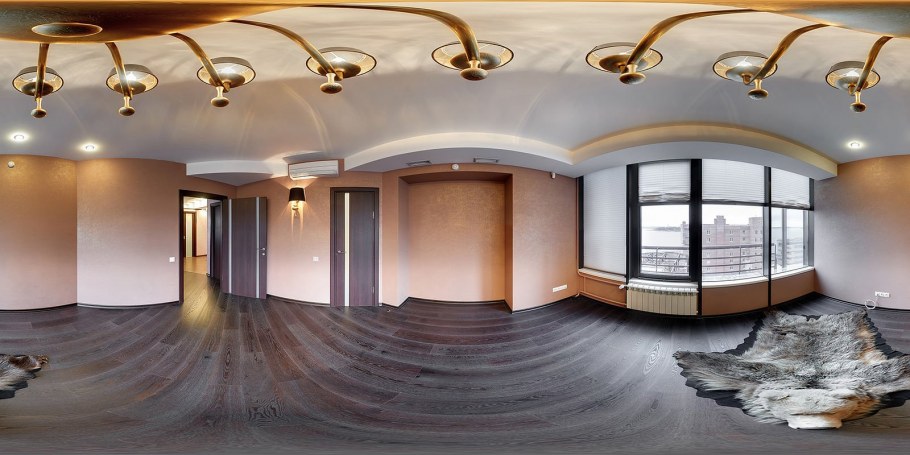 Сферическая панорама интерьера