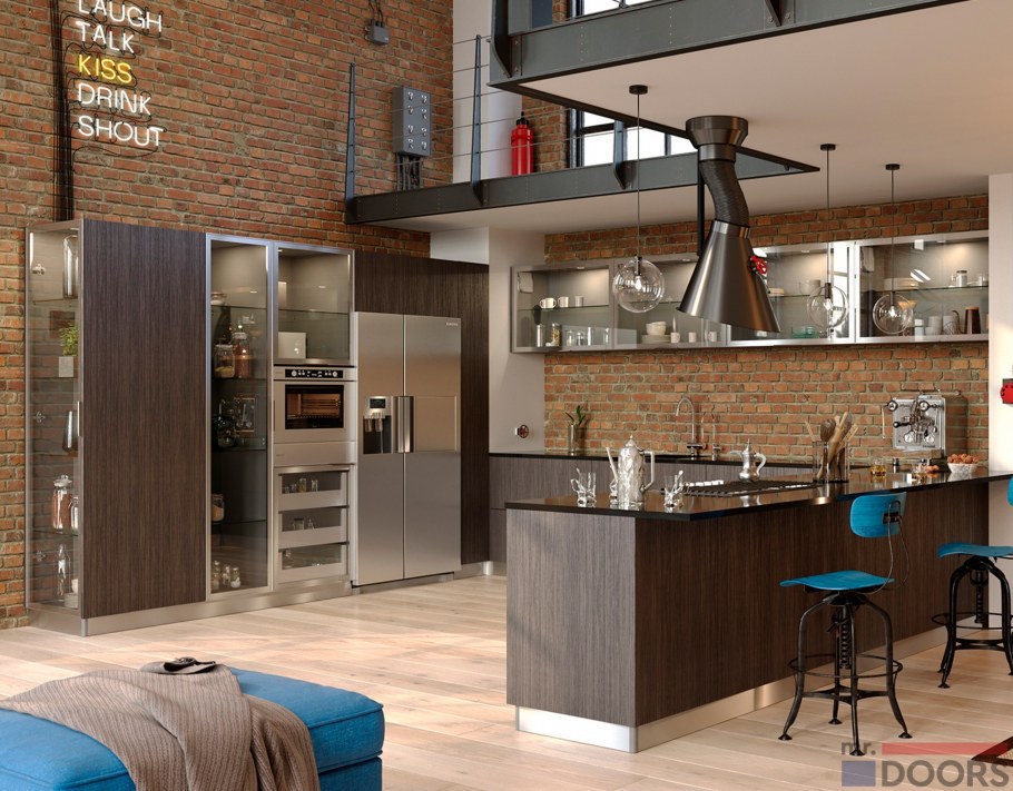 Кухня лофт ДСВ