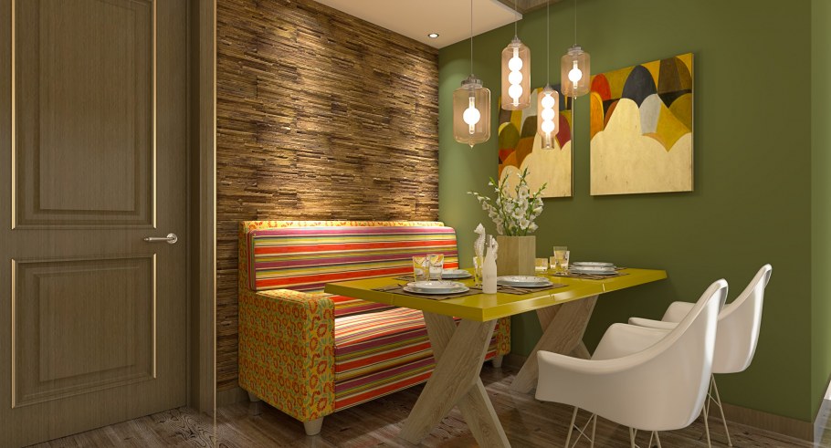 Рваный камень для внутренней отделки