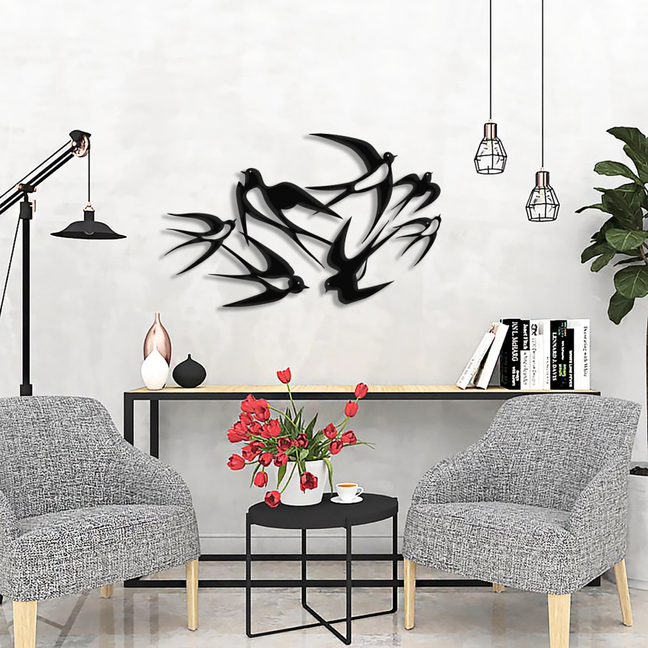 Металлическое панно на стену