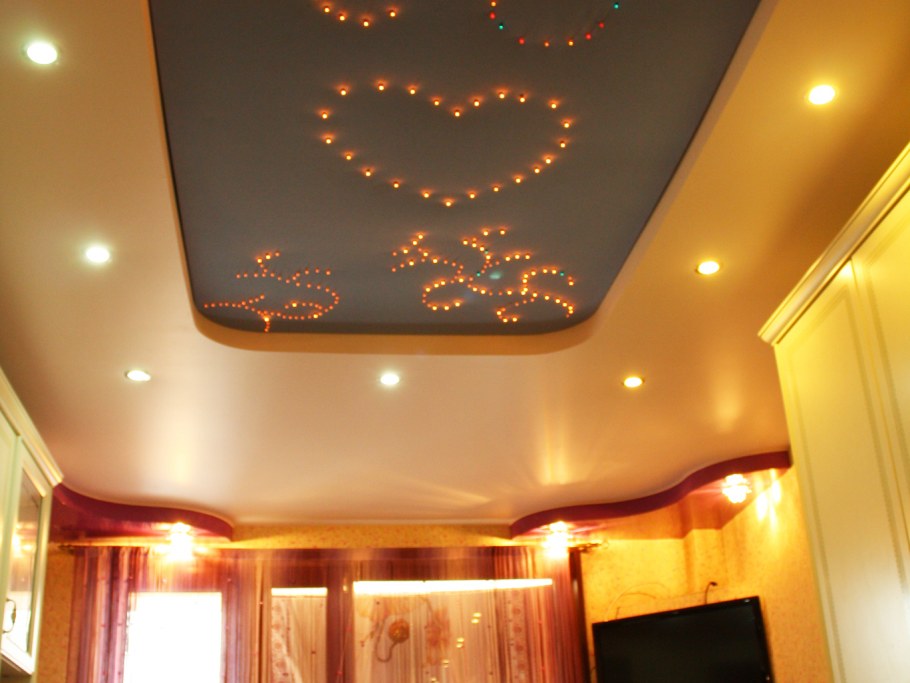 Натяжные потолки с фотопечатью