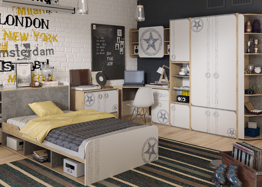 Набор мебели Мегаполис детская