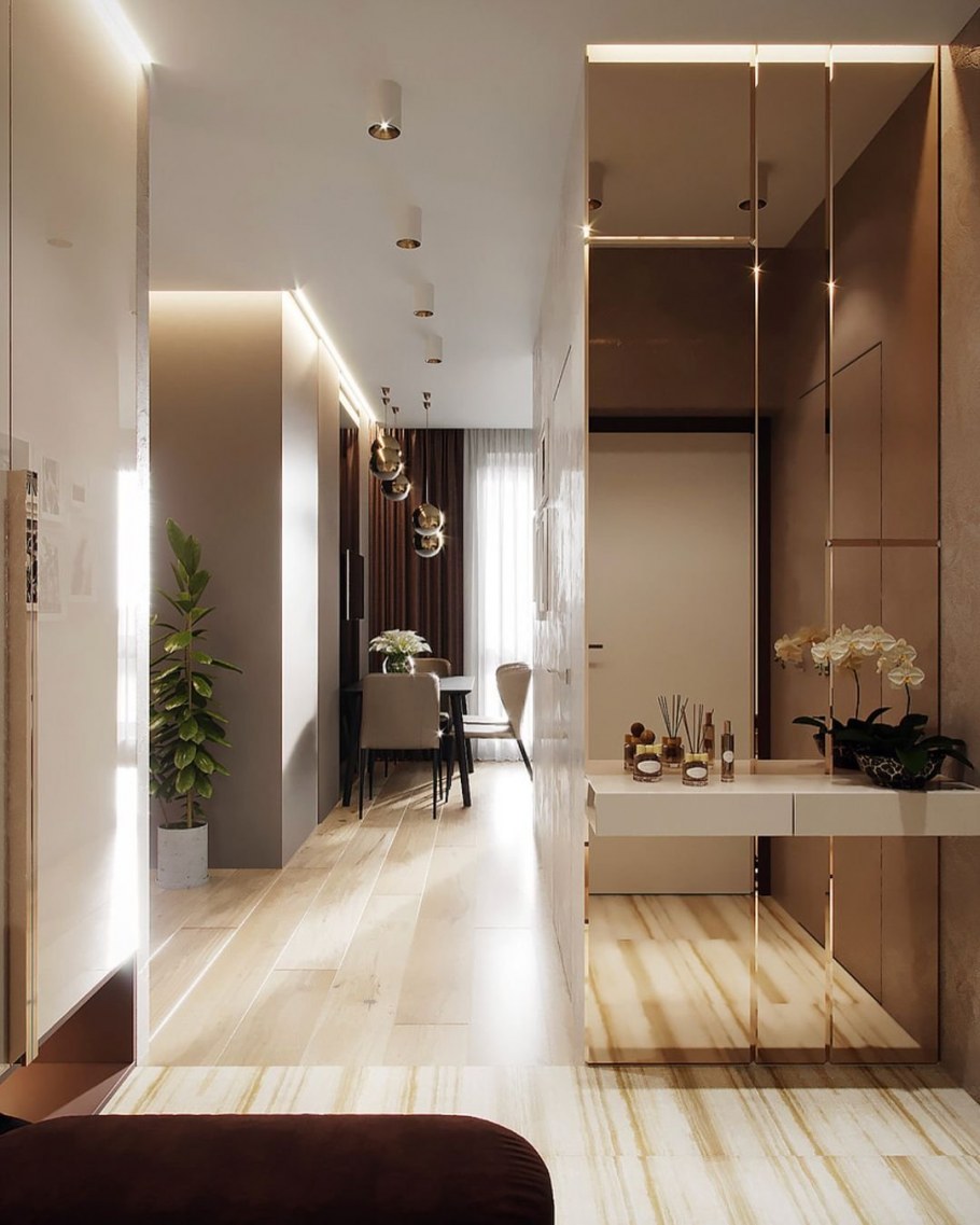 Прихожая Холл в современном стиле