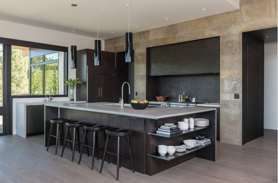 Triangular Pyramid at Home in the Kitchen