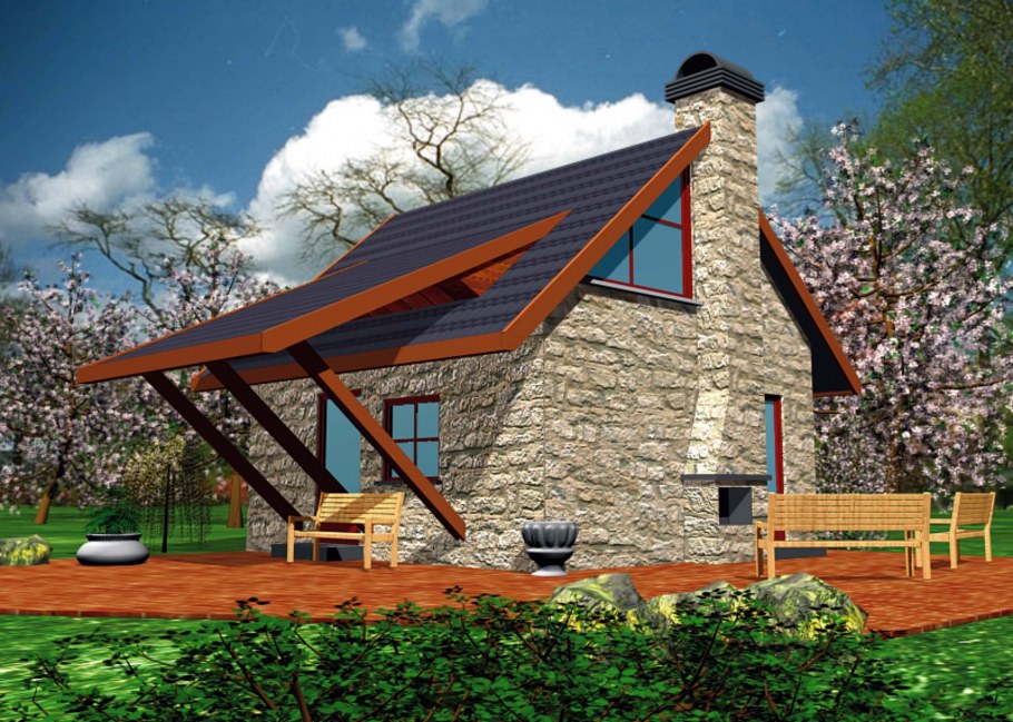 Асимметричная крыша