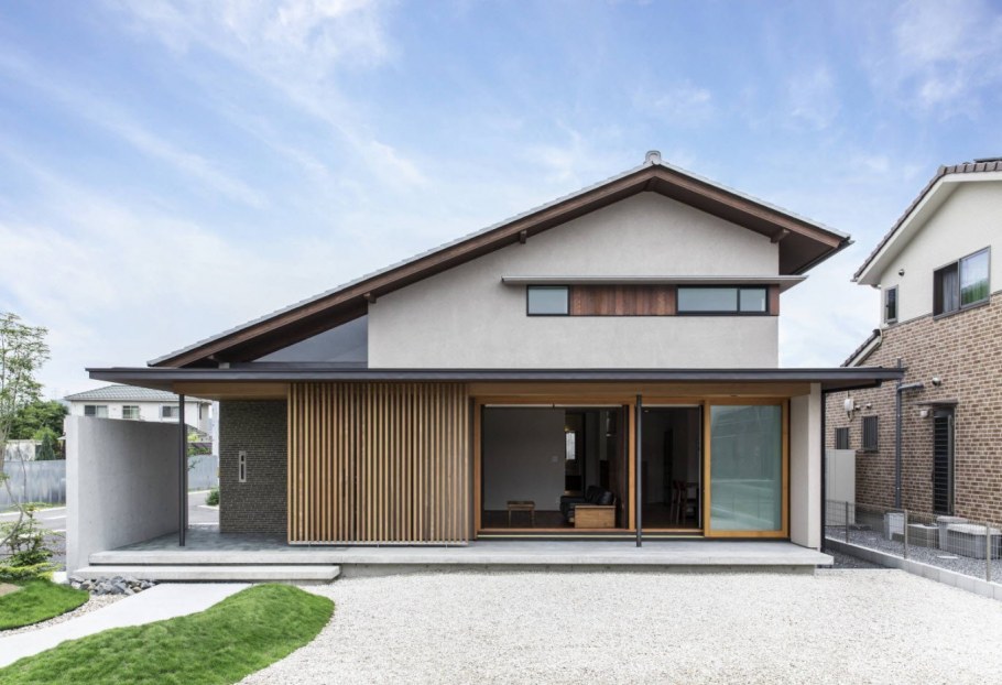 Дом Модерн скатная кровля