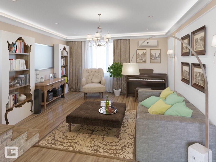 Зима лето интерьер