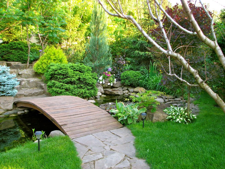 Экостиль в ландшафте