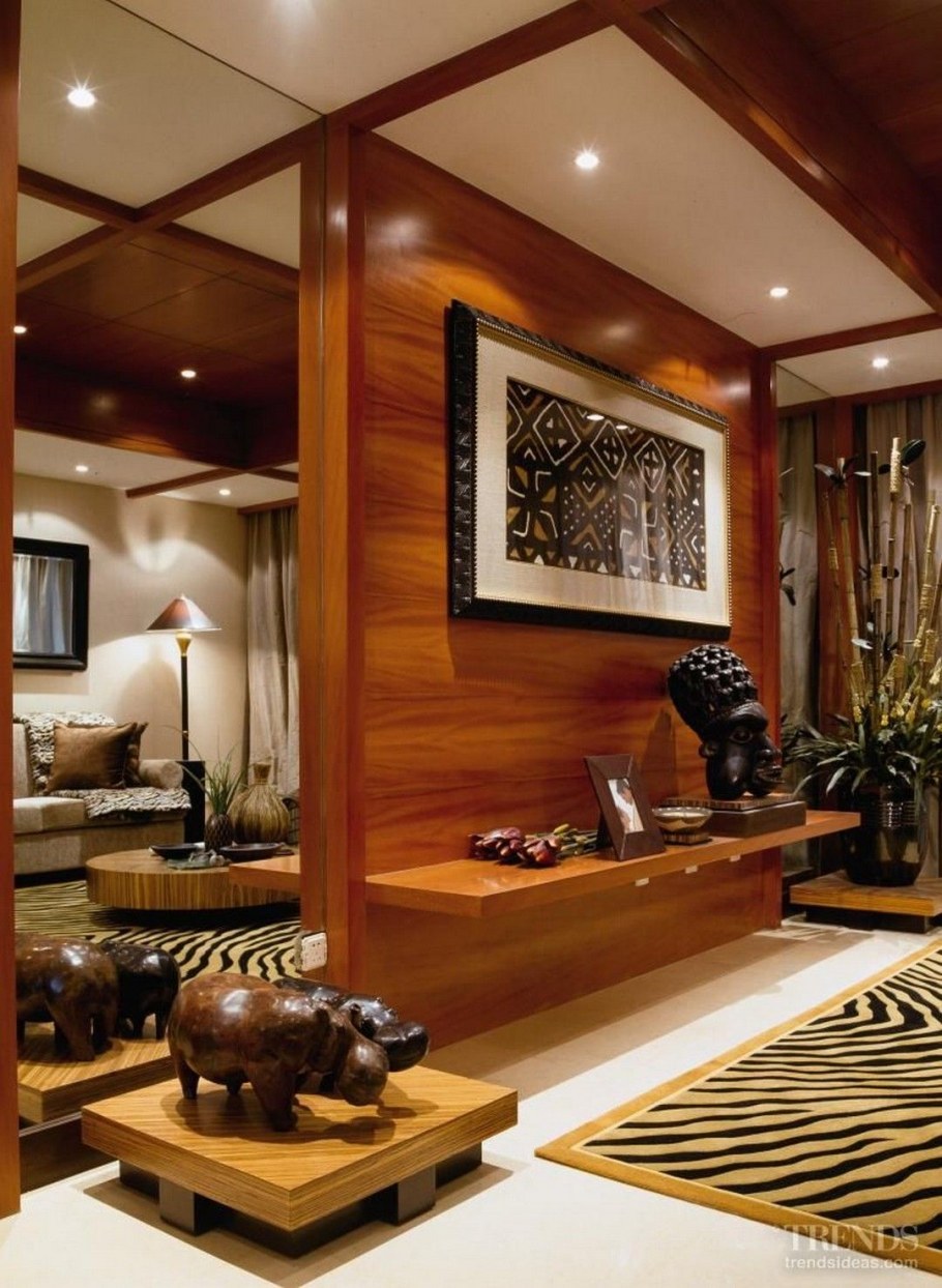 Африканский стиль в интерьере