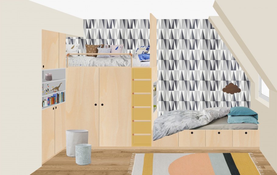 Коллаж дизайн детская