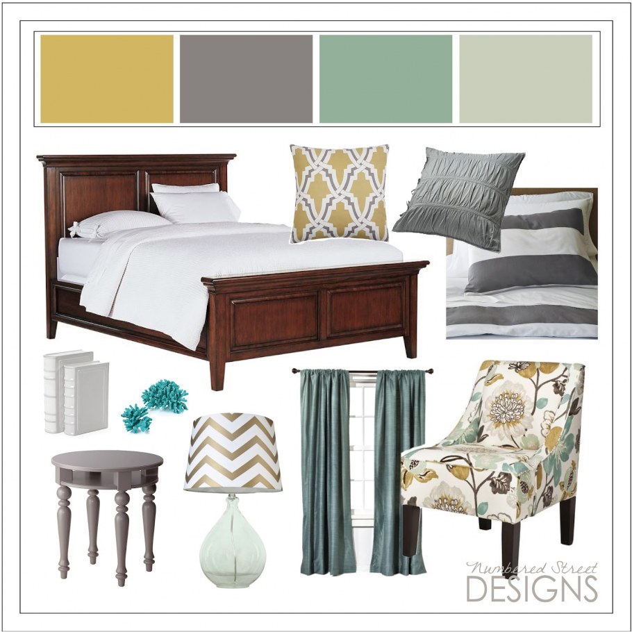 Концепт борды интерьера