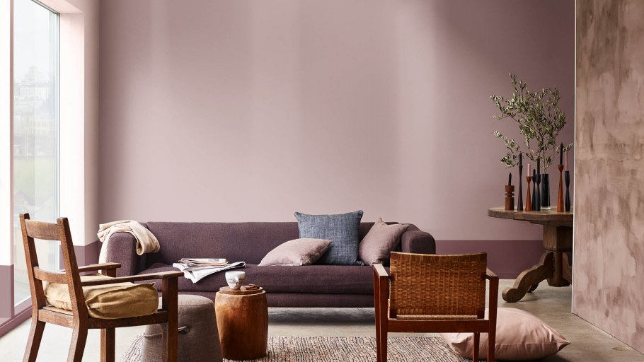 Краски Делюкс в интерьере