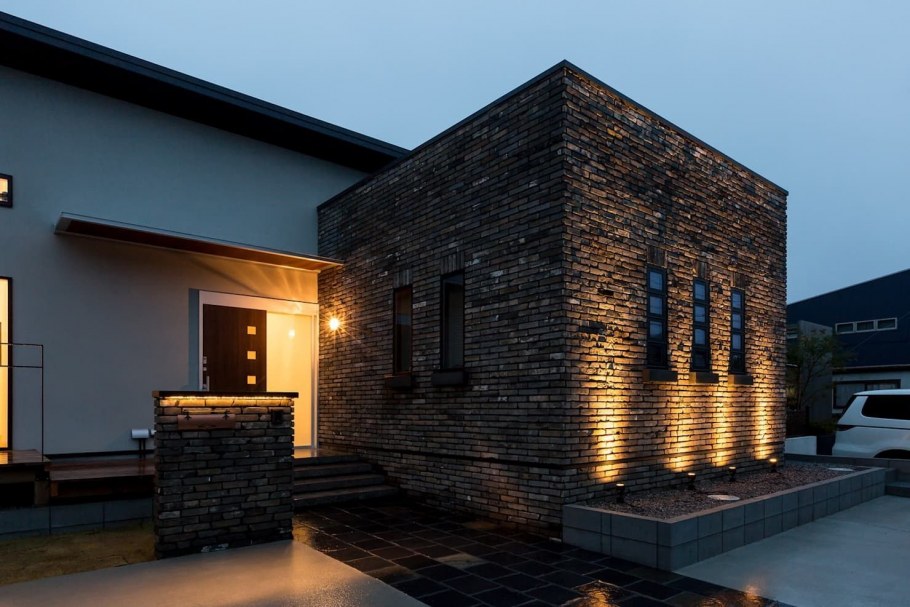 Планкен лиственница фасад