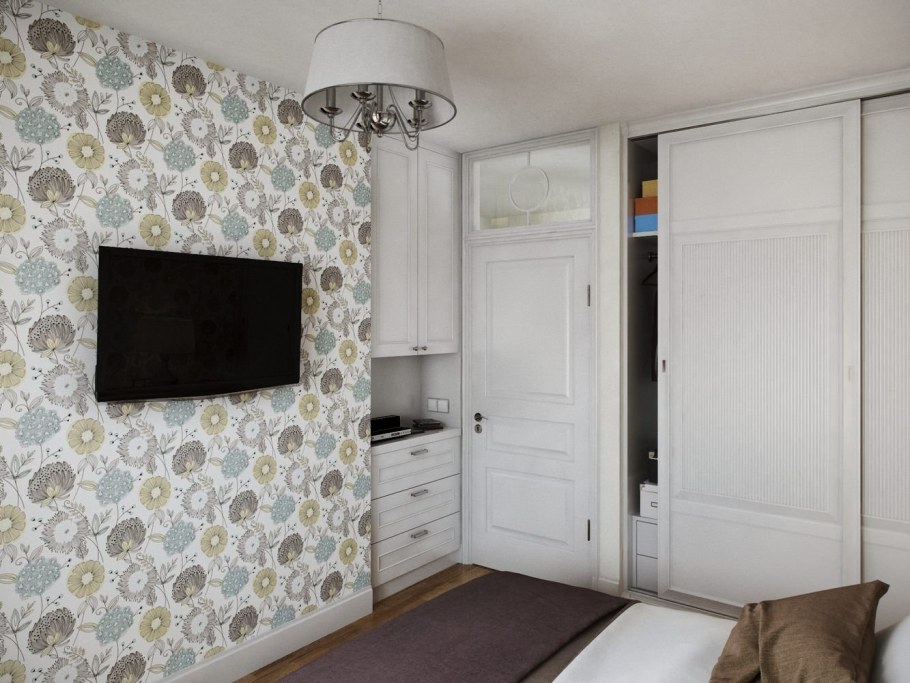 Обои для однокомнатной квартиры хрущевки