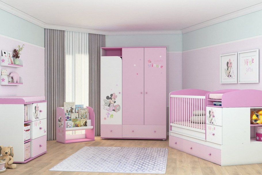 Шкаф Polini Kids Disney Baby