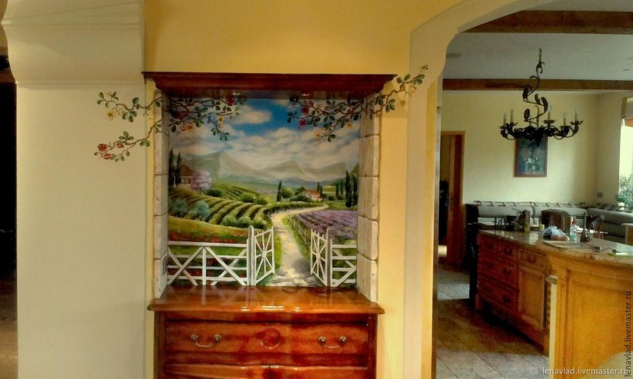 Роспись стен Прованс