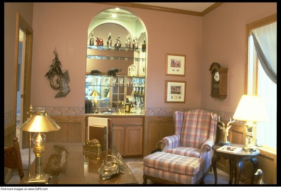 Ниша в интерьеры традиционный интерьер