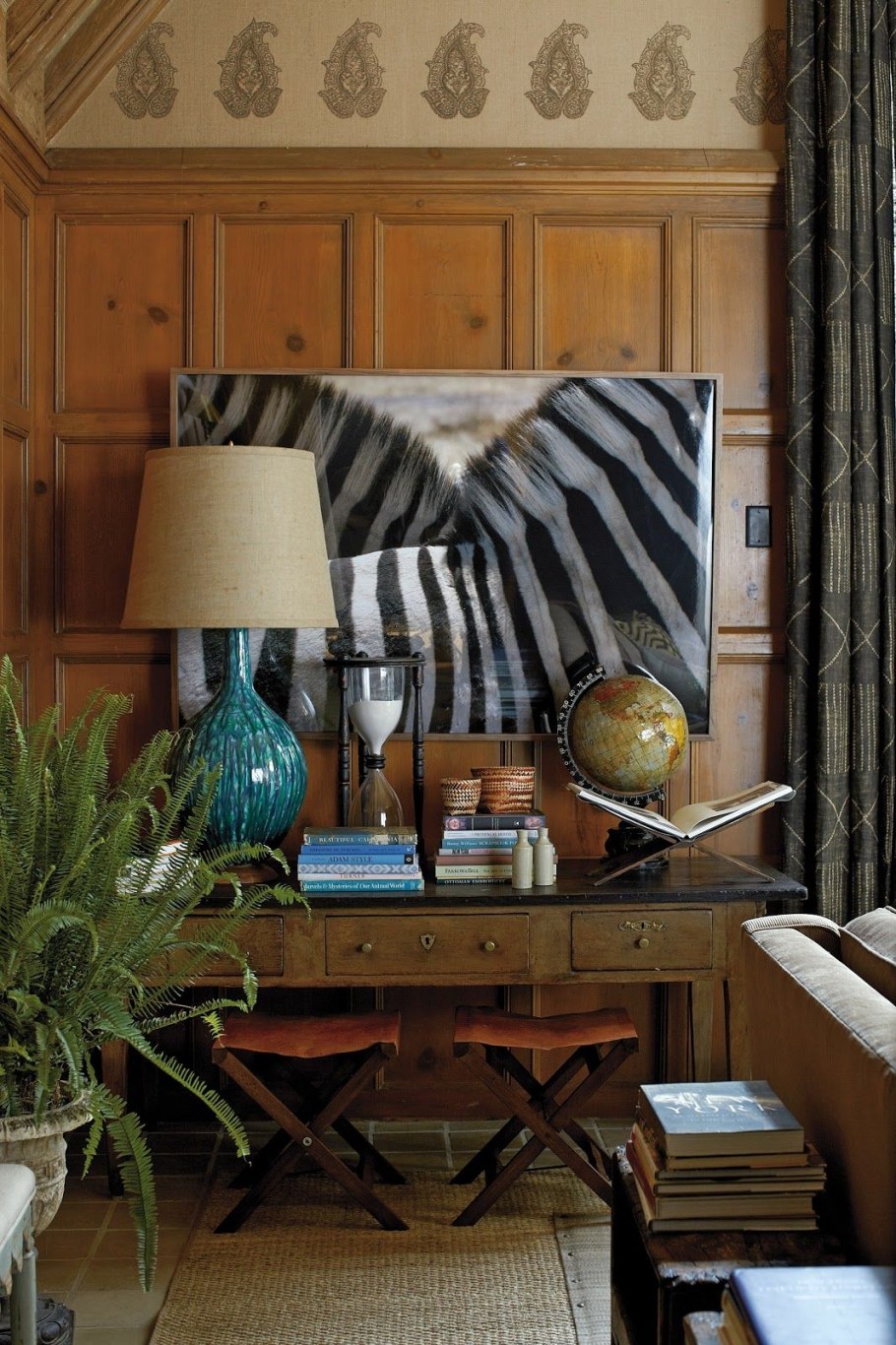 Колониальный стиль в интерьере дома