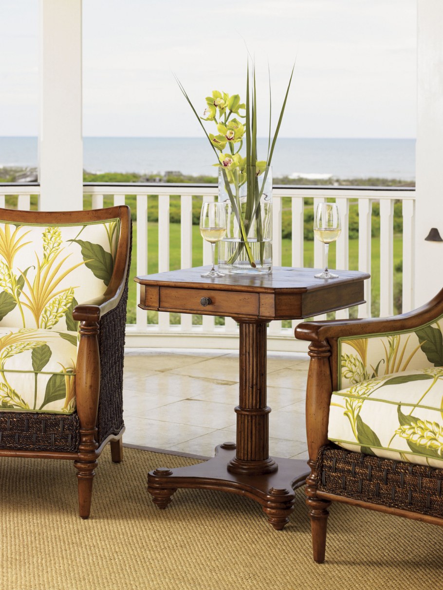 Лоджия в колониальном стиле